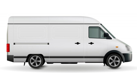 Family and Delivery Van